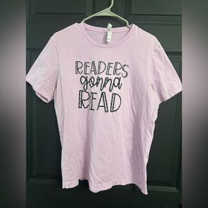 Bella Canvas Light Purple Graphic Tee